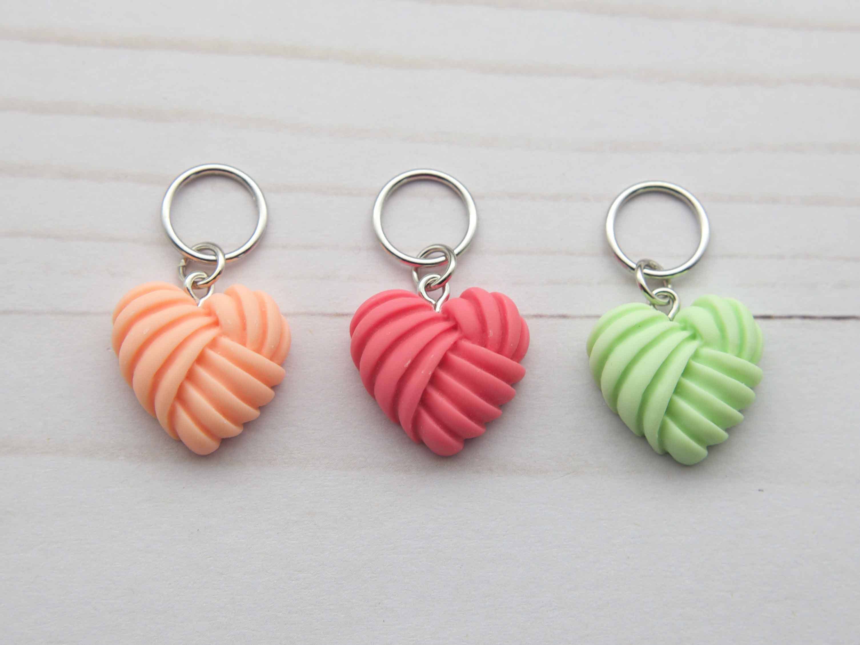 Heart Knots | Stitch Markers