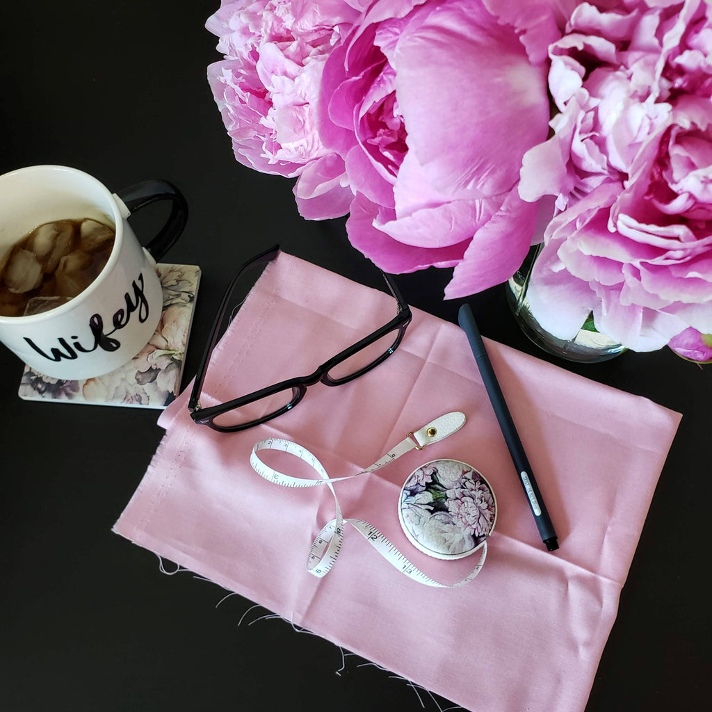 Peonies Measuring Tape