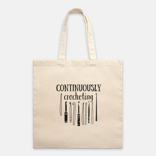 "Continuously Crocheting" Tote