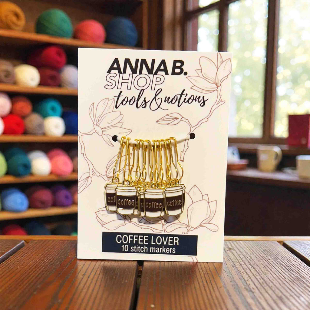 Coffee Lover Stitch Markers