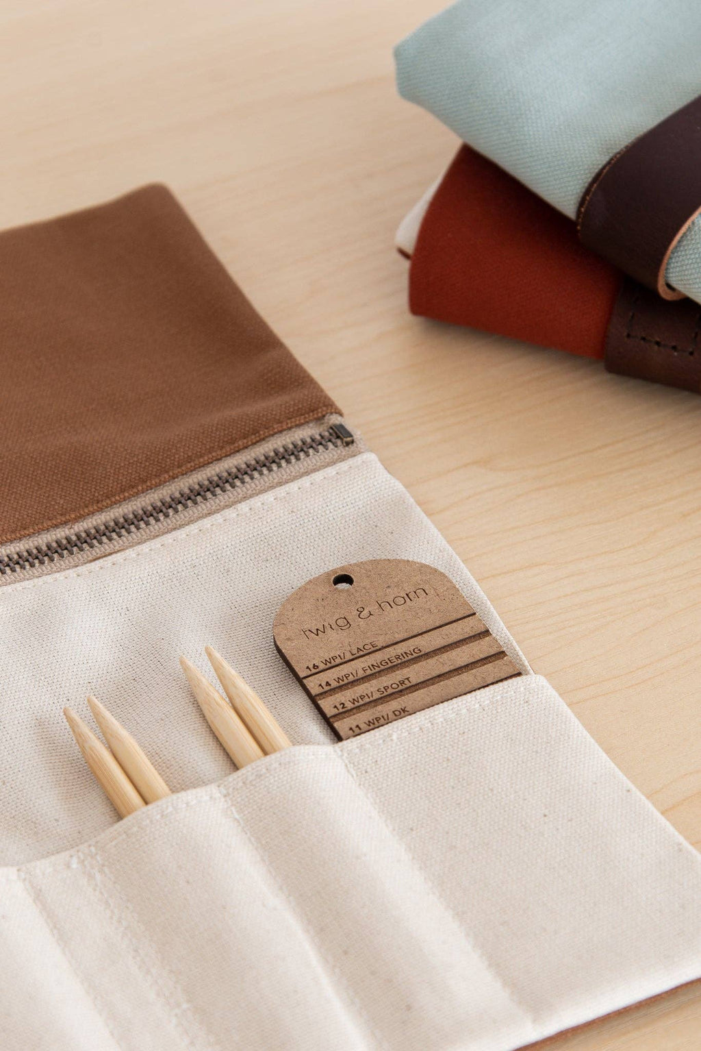 Twig & Horn standard canvas interchangeable needle case