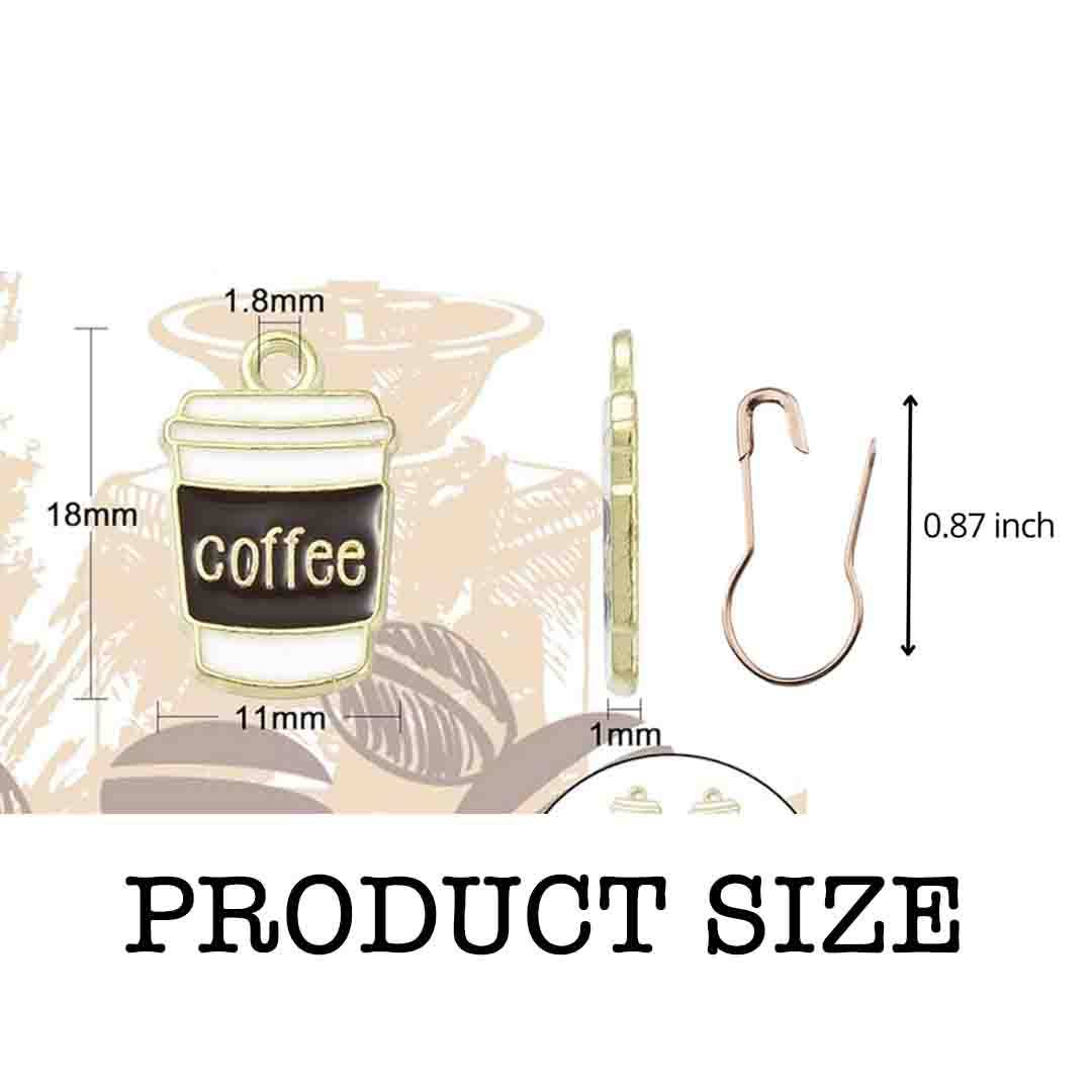 Coffee Lover Stitch Markers