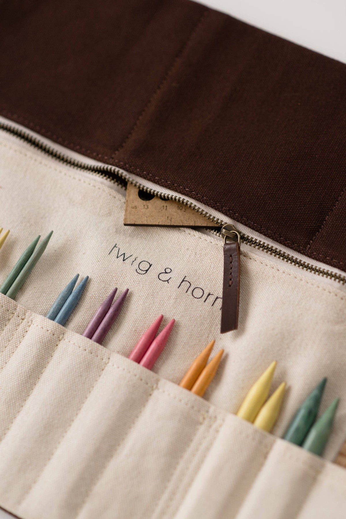 Twig & Horn standard canvas interchangeable needle case