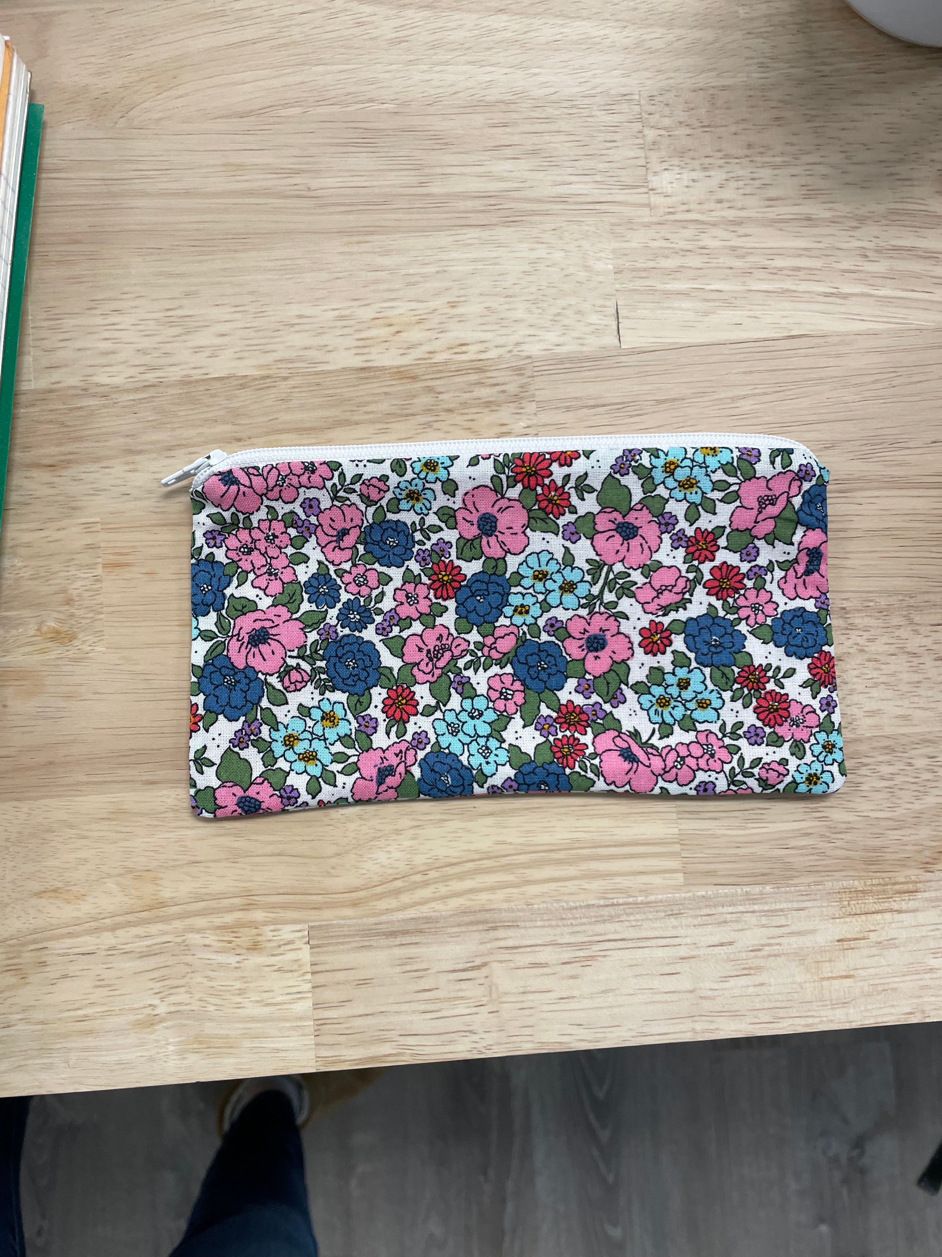 Small zippered notions pouches