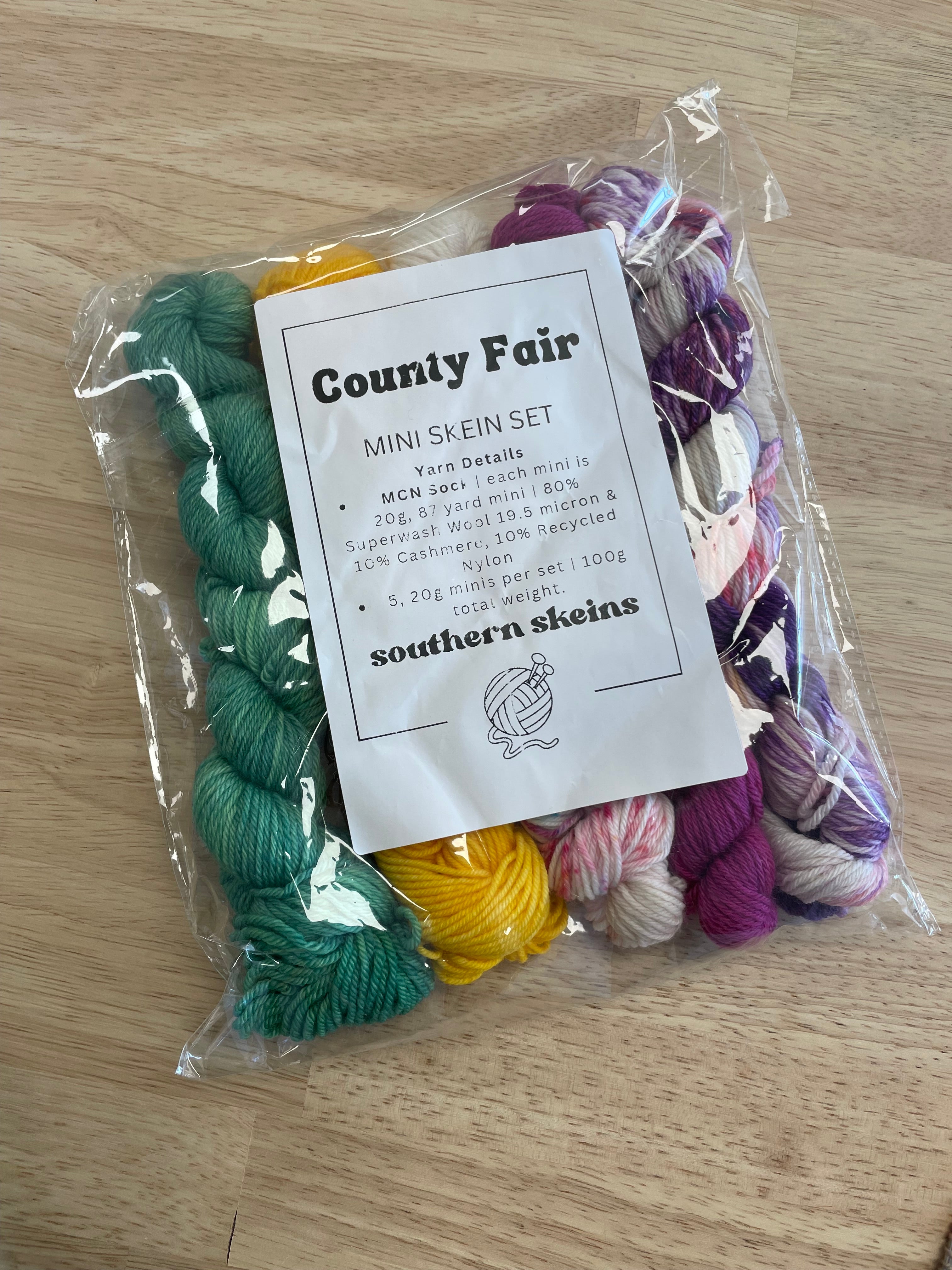 Color Flight Mini Skein Sets - County Fair