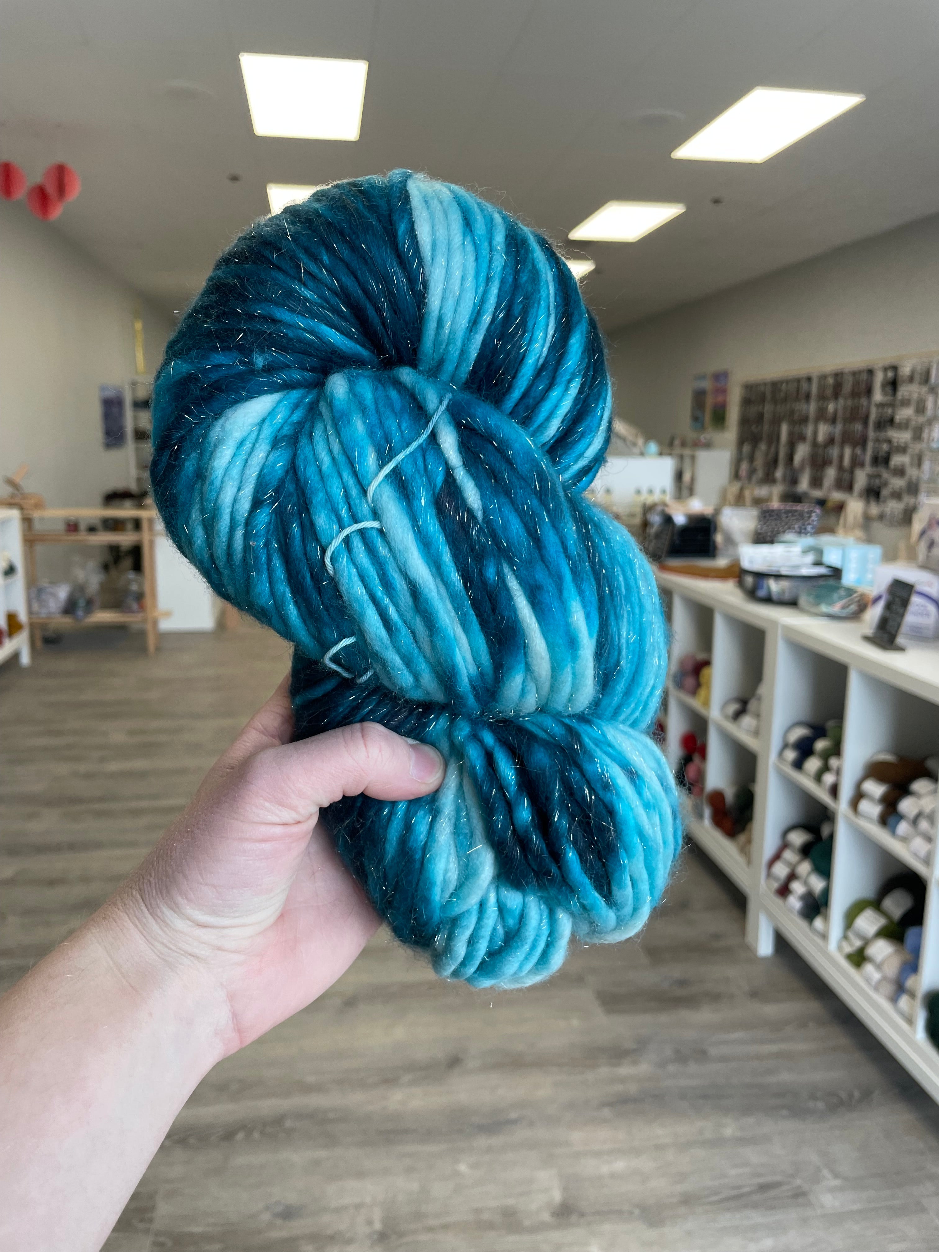 Dancing Skies Fiber Arts Super Bulky Shimmer