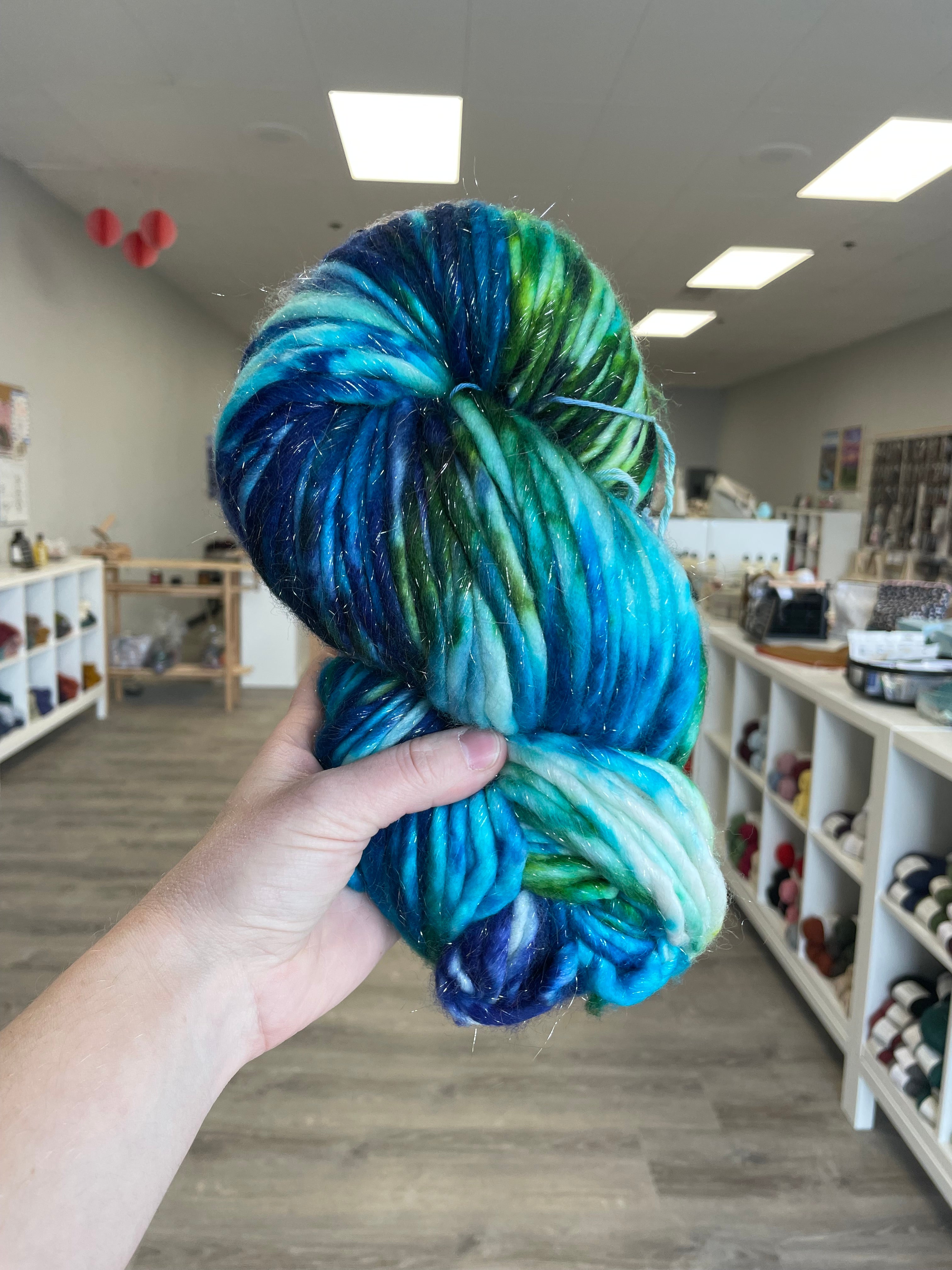 Dancing Skies Fiber Arts Super Bulky Shimmer
