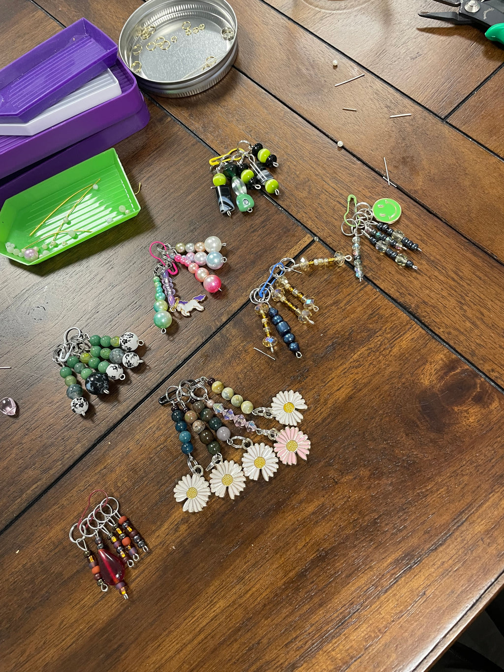 Make & Take Stitch Marker Class- Christmas themed!