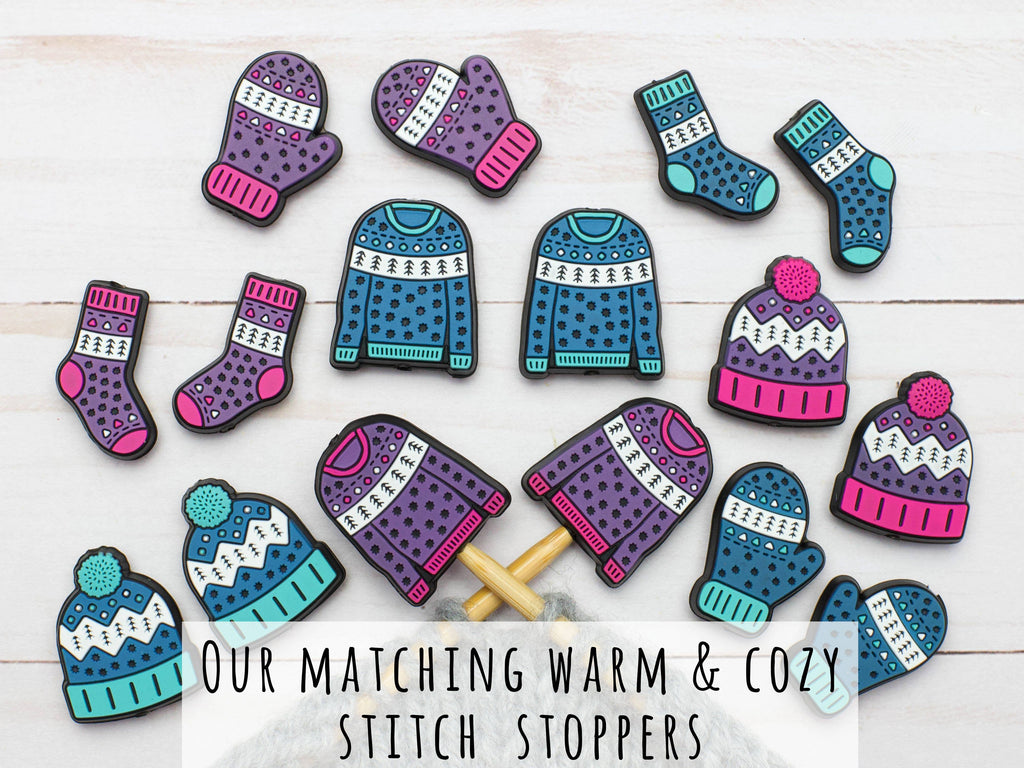 Warm & Cozy Sweaters | Stitch Markers : Closed Ring