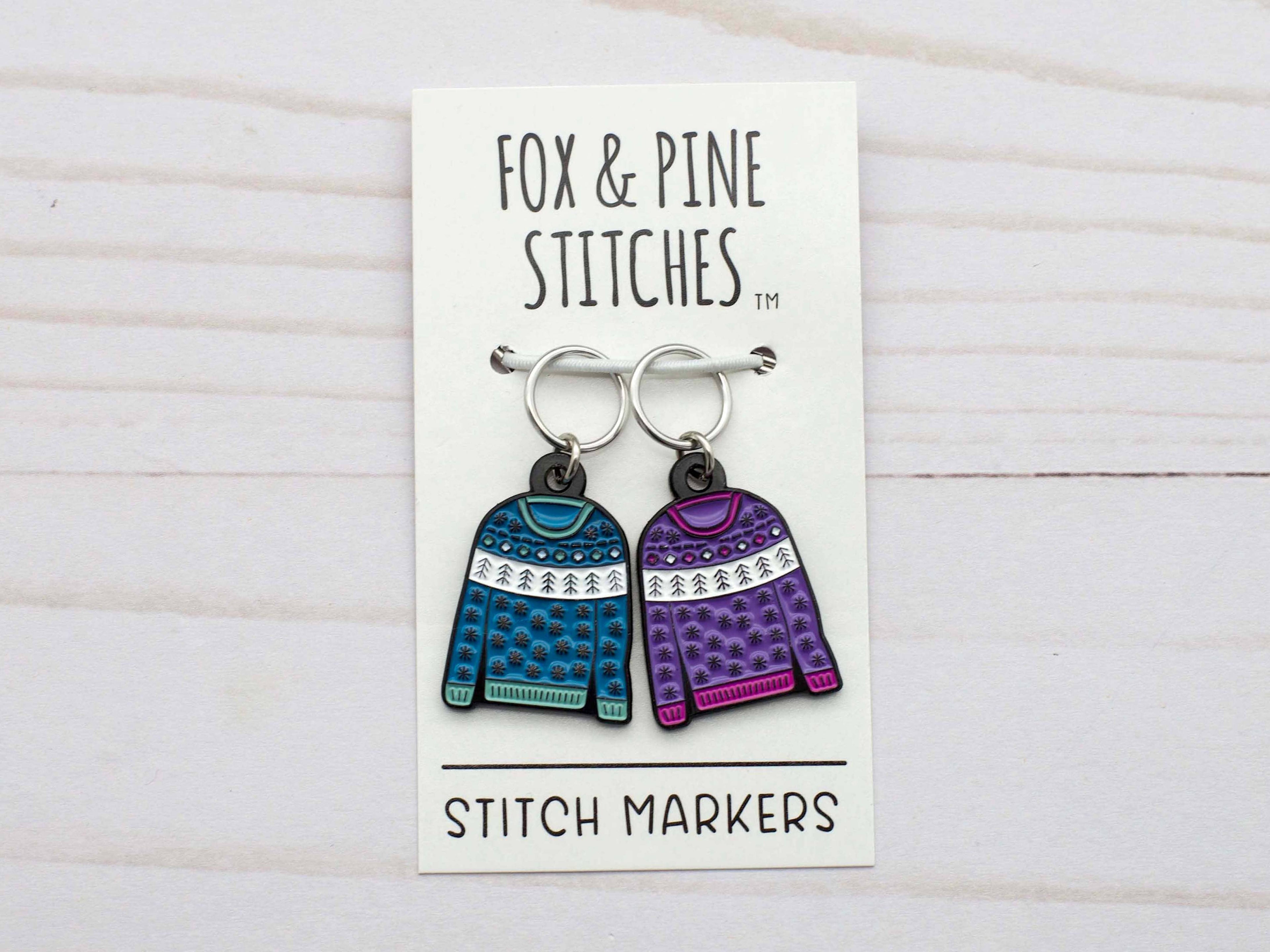 Warm & Cozy Sweaters | Stitch Markers : Closed Ring