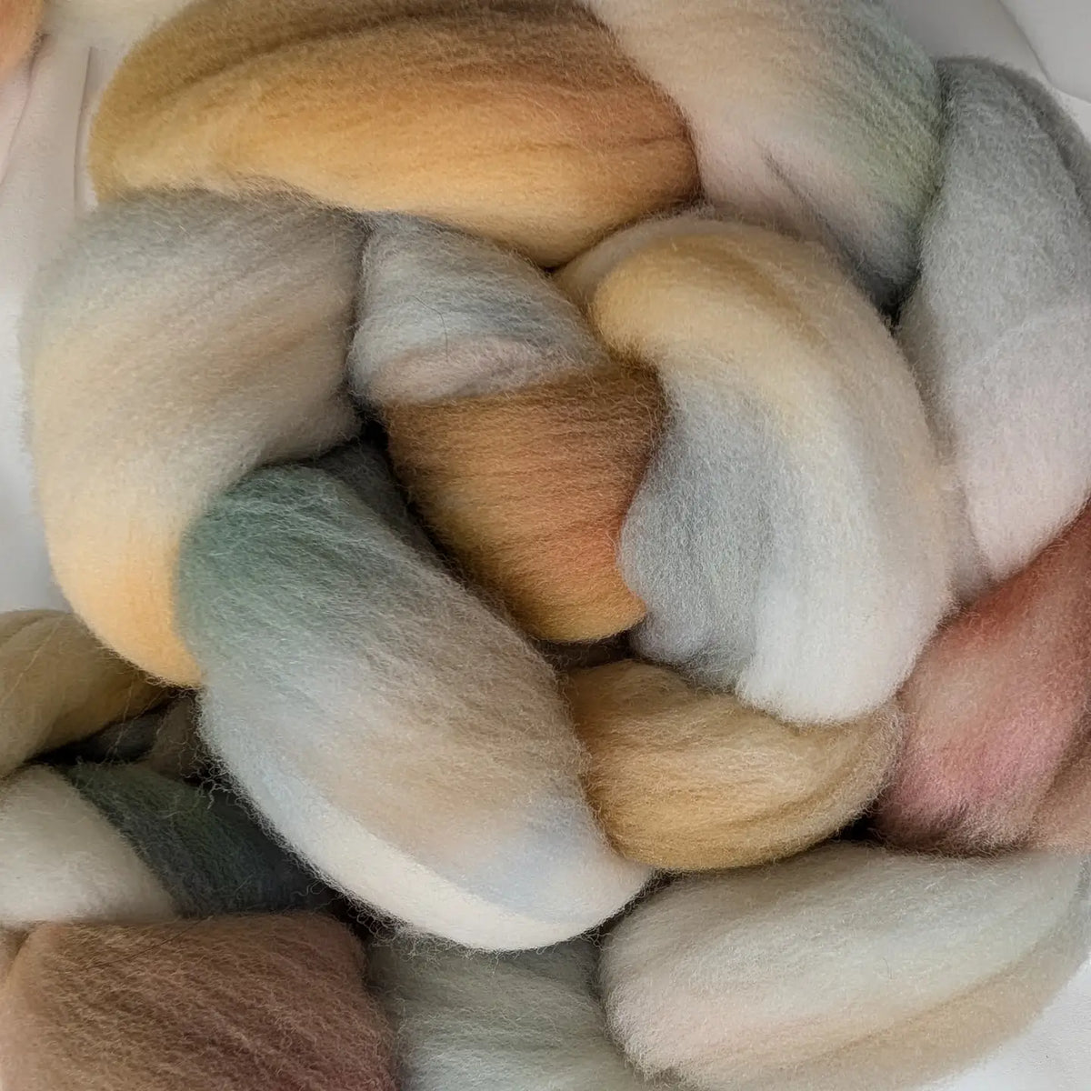 The Ginger Needle Rambouillet Fiber Braid