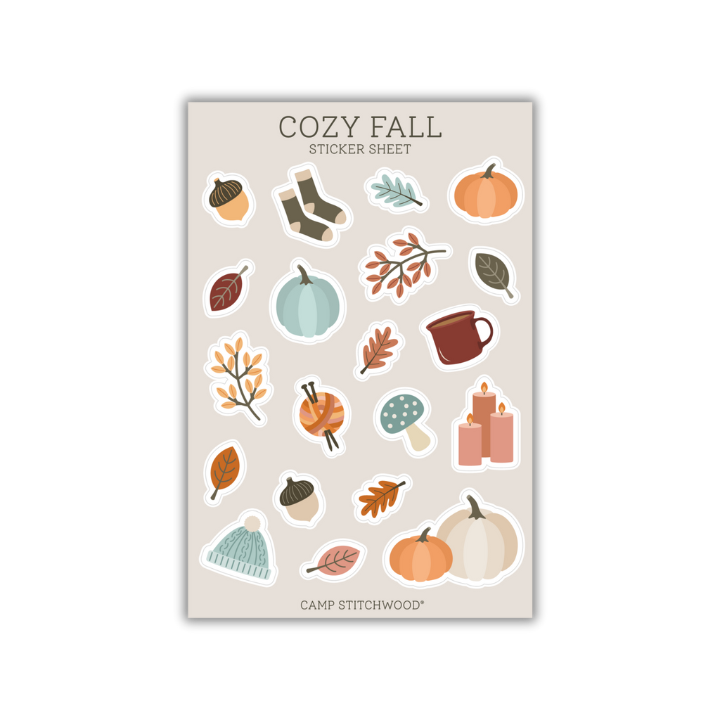 Cozy Fall Sticker Sheet
