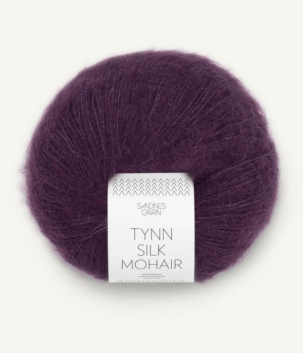 Tynn Silk Mohair- 4672 Blackberry Juice