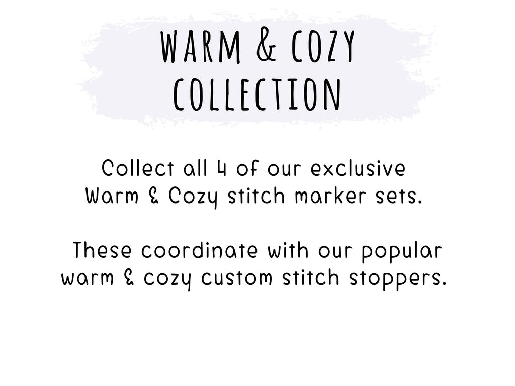 Warm & Cozy Sweaters | Stitch Markers : Closed Ring