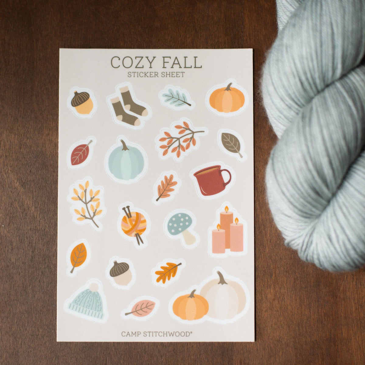 Cozy Fall Sticker Sheet