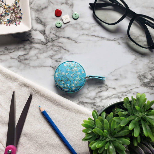 Blue Van Gogh Measuring Tape