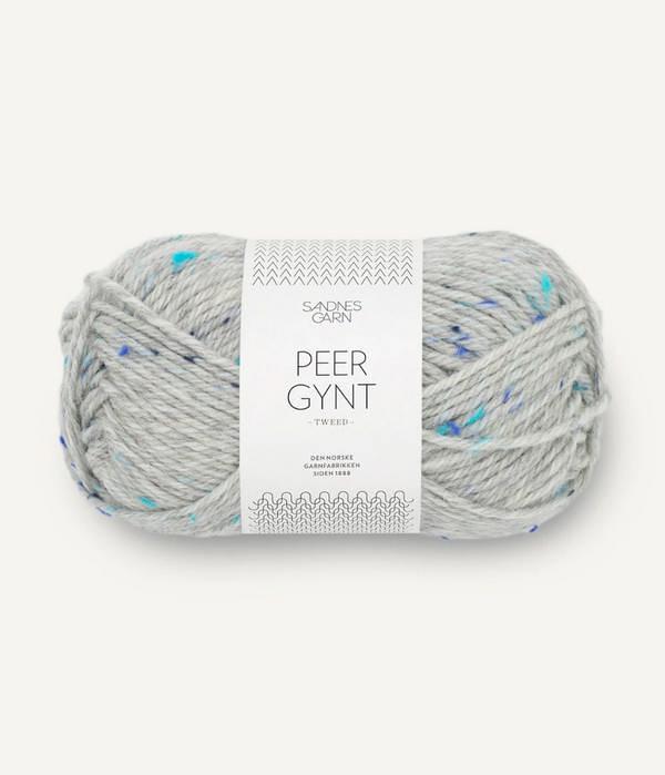 Peer Gynt- 1502 Lt. Grey Melange/Blue Tweed