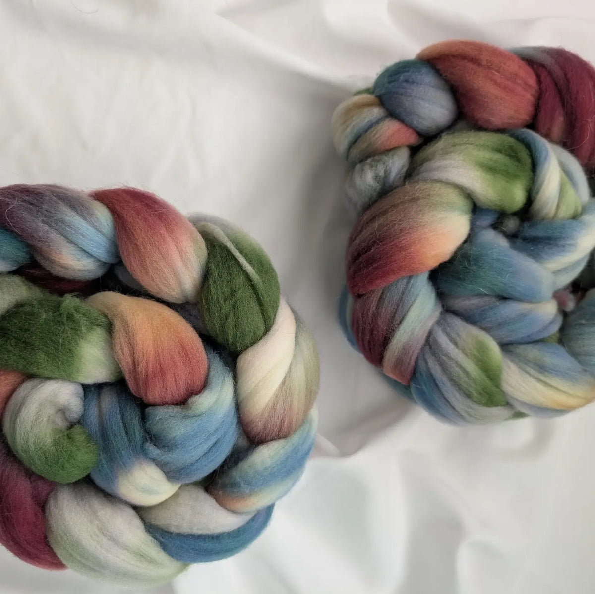 The Ginger Needle Rambouillet Fiber Braid
