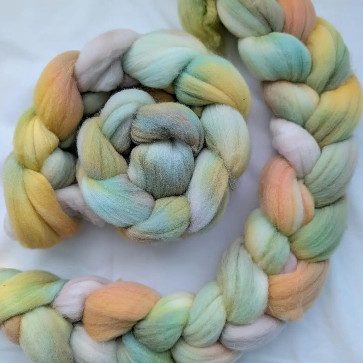 The Ginger Needle Rambouillet Fiber Braid