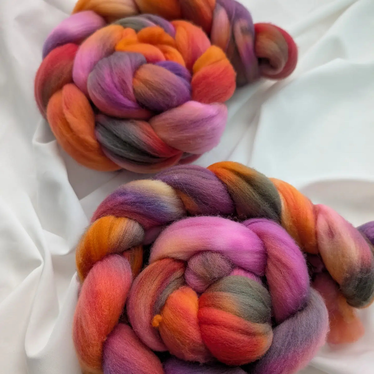 The Ginger Needle Rambouillet Fiber Braid